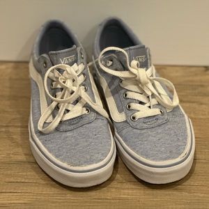 Light Blue Women’s Vans- size 7